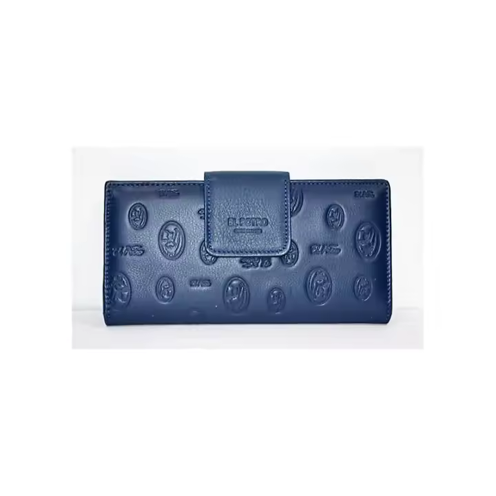 EL POTRO: CARTERA MUJER 19CM. 719-MONOGRAM-AZUL - 1