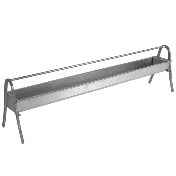 Bebedero Automático en Canal con patas para Corderos 100x25x14 cm - 1