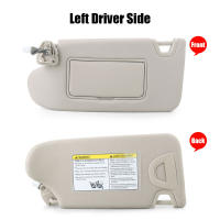Visera Solar Beige Para Nissan Altima 2013-2018 Lado Conductor Y Pasajero Con Espejo Y Luz Interiores 96400/96401-3TA2A - details 5