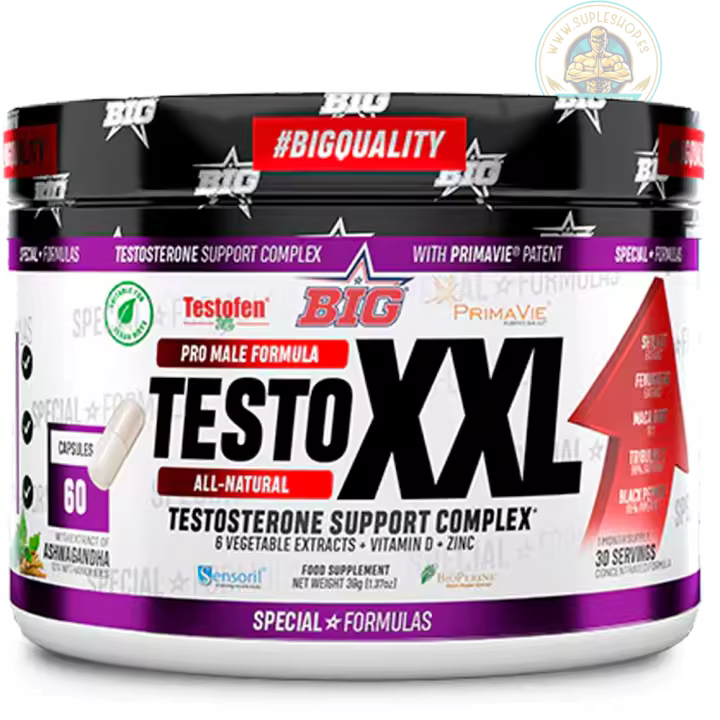 Potenciador de BigQuality - TestoXXL - 60caps - 1
