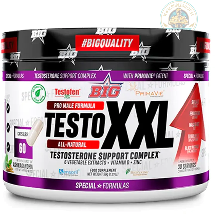 Potenciador de BigQuality - TestoXXL - 60caps - 1