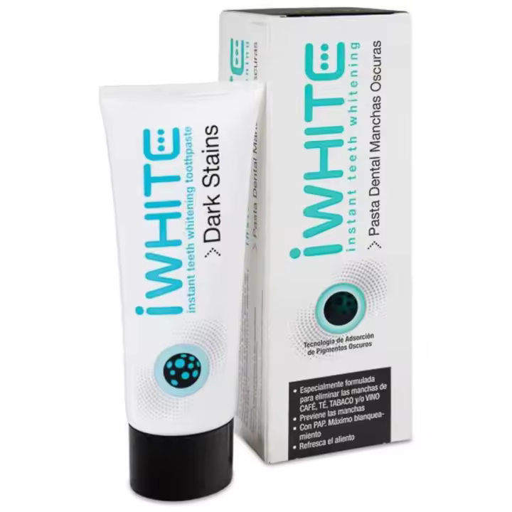 Iwhite Pasta Dental Manchas Oscuras, 75 Ml - 1