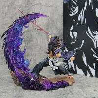 Figura De Anime Demon Slayergk 23cm Luz Destacada Tsugikuni Yoriichi Y Kokushibo Batalla Furiosa Estatua Decorativa Para Escritorio Regalo Para Fans - details 11