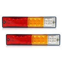 Luz De Caucho 12V Para Coche Par De Luces Traseras LED Indicador De Freno Y Señal De Giro Para Camión Y Remolque Material ABS - details 3