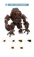 Bloques De Construcción DIY MOC Movie Space Series Rancor Wars Monstruo Armado De Tatooine Juguete De Bloques De Plástico ABS Para Niños Regalos - details 4