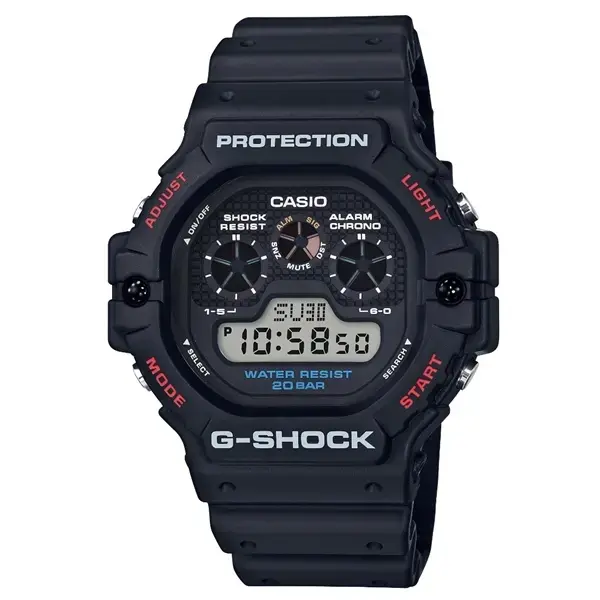 Casio G-Shock DW-5900-1 "The Big Lebowski" - Reloj resistant to impactos con diseño inspired en la película-Resistant to Agua hasta 200m - Cronómetro y Alarma-Ideal Para Los Amantes DE LA Moda Y LOS FANATICOS DE Cines Clásico. - 1