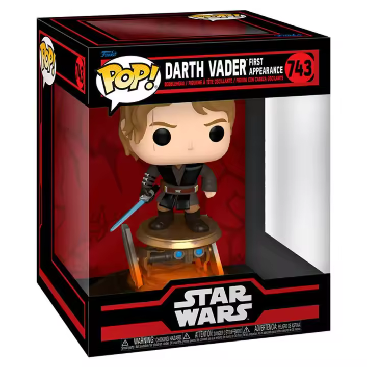Funko Pop! Primera Aparición De Paseos Darth Vader Star Wars Deluxe - 1