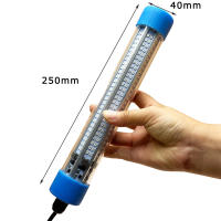 Luz Submersible LED 5M Para Pesca Lámpara De Bait Finder Profunda 50W 12-24V Atracción De Calamares IP68 Auto-Contenida Para Lago - details 7
