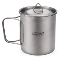 Taza De Camping De Titanio Portátil Con Mano Doblada Adecuada Para Picnic Tamaño 300ml / 350ml / 450ml / 550ml / 650ml / 750ml - details 40