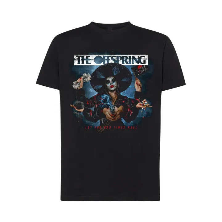 Camiseta The Offspring Let the bad times roll, hombre mujer unisex música rock - 1