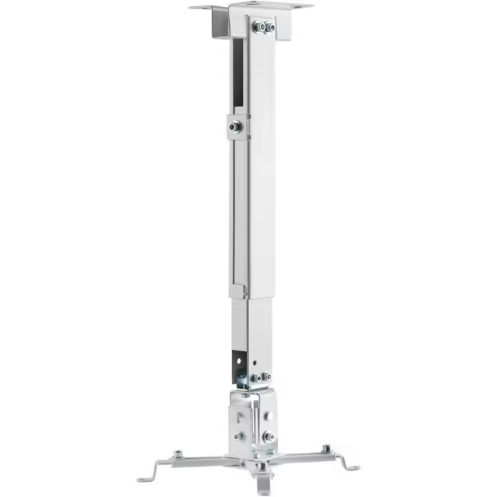 Aisens Soporte de Techo o Pared para proyector, carga máxima: 20kg, Color Blanco - 1