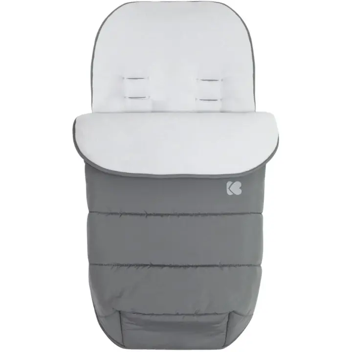 Kikkaboo  saco cubrepies  Universal para silla de paseo  gris oscuro - 1
