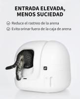 Autolimpiable, Reduce Las Fugas de Arena para Gatos y Orina, Entrada Elevada, Duradero, Fácil de Limpiar - details 1