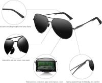 Gafas de Sol polarizadas para hombre, unisex, with Protección UV400, de V101 - details 2