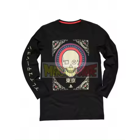 Camiseta adulto Sony - Playstation - Skull Talla L Raíz MERCHAN-STORE Camisetas - 1