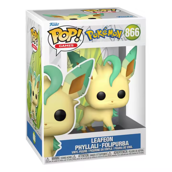 Pokemon POP! Games Vinyl Figura Leafeon (EMEA) 9 cm - 1