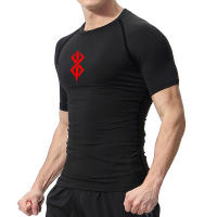 Camiseta De Compresión Gráfica Para Hombres Camiseta Deportiva Secado Rápido Guardia Contra Arrugas Camiseta De Base Para Gimnasio Y Correr - details 4