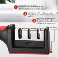 Piedra De Afilar Multifuncional Para Cuchillos De Cocina Y Tijeras Especializada En Afilado Rápido Acero Inoxidable Ecológico - details 5