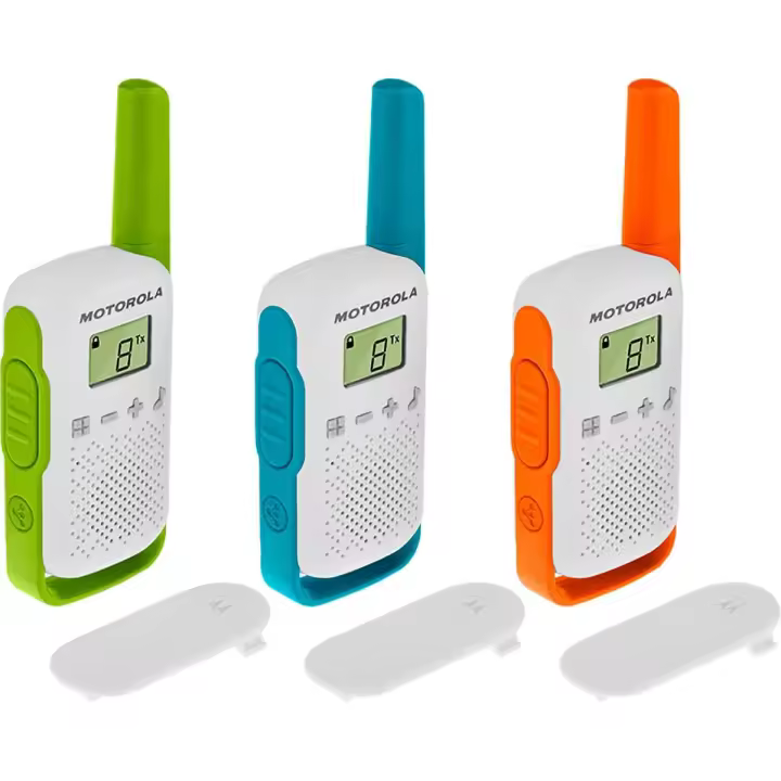 Motorola Talkabout T42 / Pack triple de Walkie Talkie 4KM - 1