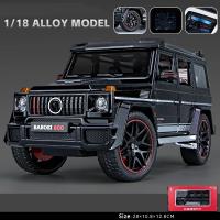 Nueva Modelo De Coche De Aleación Benz G800 a Escala 1:18 Con Sonido Y Luz Juguete De Retroceso Para Niños Decoración Colección Regalo SUV Todoterreno - details 6