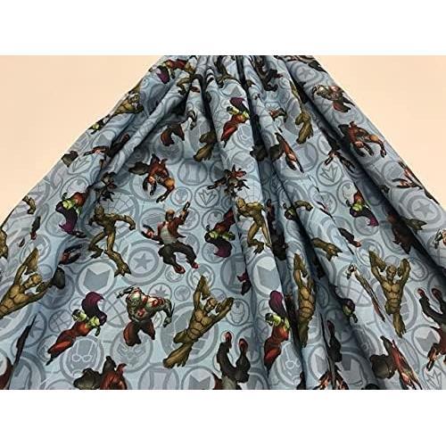 Tela De Disney, Telas De Marvel, SUPERHEROES MARVEL, Telas Para Manualidades, Labores, Telas Por Metros, 1 Metro X 140 Cms
