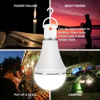 Bombilla LED Recargable De Emergencia E27 Con Agua Bombilla Mágica Inteligente Para Habitación Luz De Agua Recargable - details 7