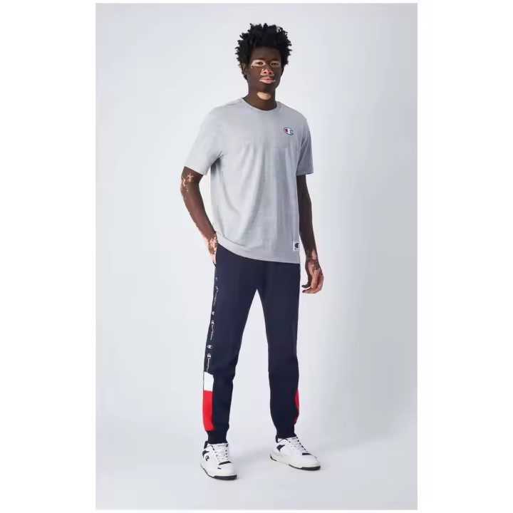 Camiseta de Manga Corta Champion Crewneck para hombre en color gris - 1