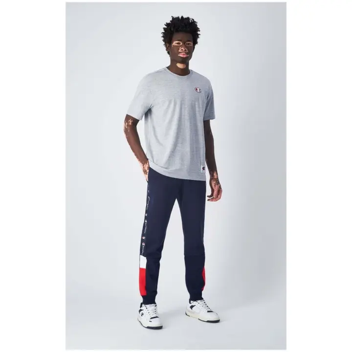 Camiseta de Manga Corta Champion Crewneck para hombre en color gris - 1