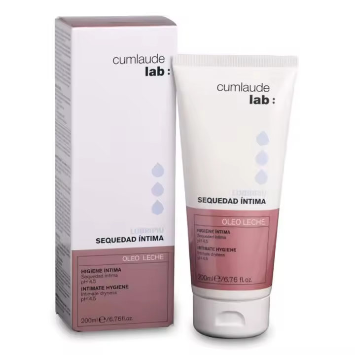 Dermofarm Lubripiú Oleo Leche Cumlaude Lab 200ml - Hidratante y Lubricante íntimo - 1