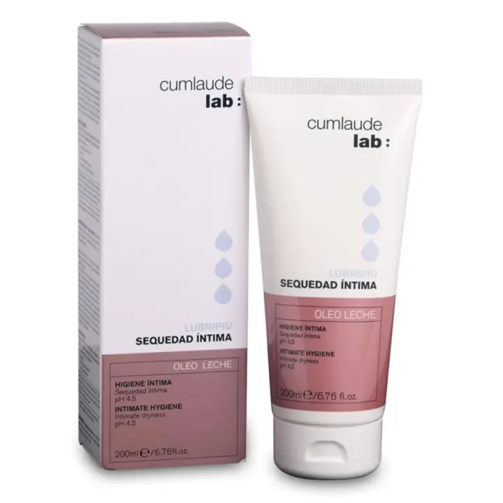 Dermofarm Lubripiú Oleo Leche Cumlaude Lab 200ml - Hidratante y Lubricante íntimo - 1