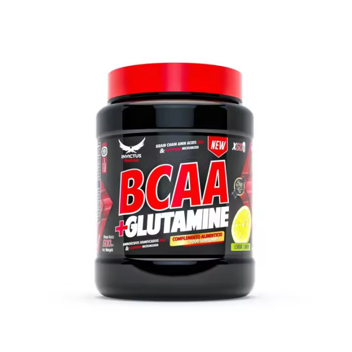 BCAA + Glutamine | Aminoácidos + Glutamina | 500gr - 1