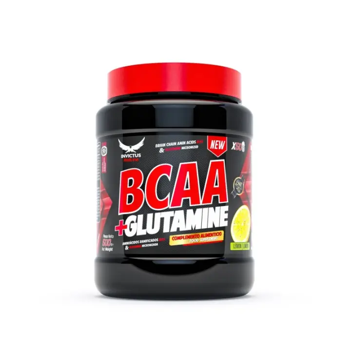 BCAA + Glutamine | Aminoácidos + Glutamina | 500gr - 1