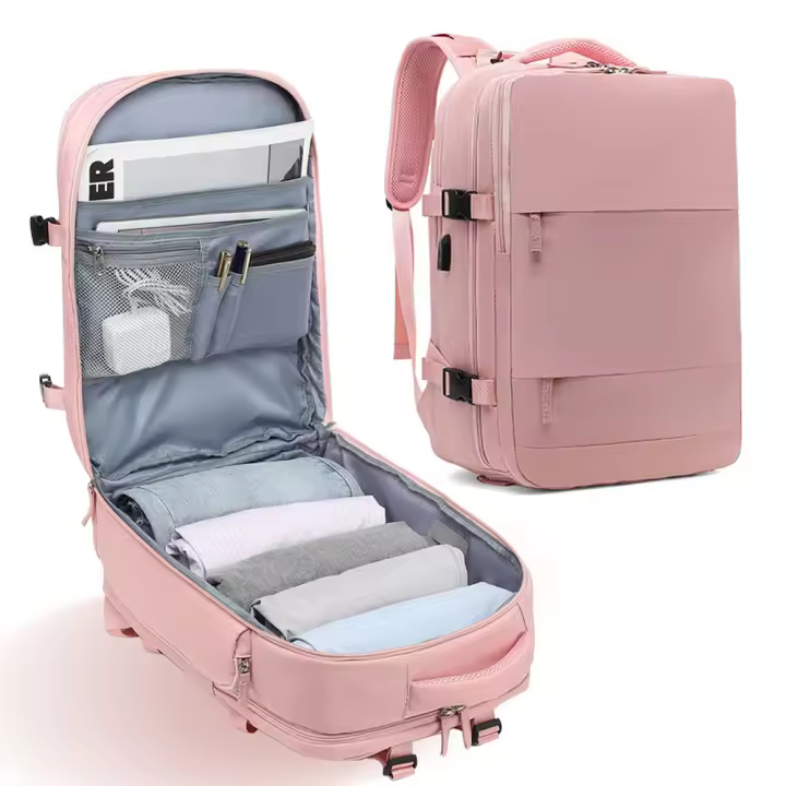 Mochara de Viaje ZP 40x20x25 para Ryanair - Maletas de Viaje Avion Cabin Bolsa de Cabina - Equipaje de Mano Cabina Avion-Mochara de Senderismo - 1