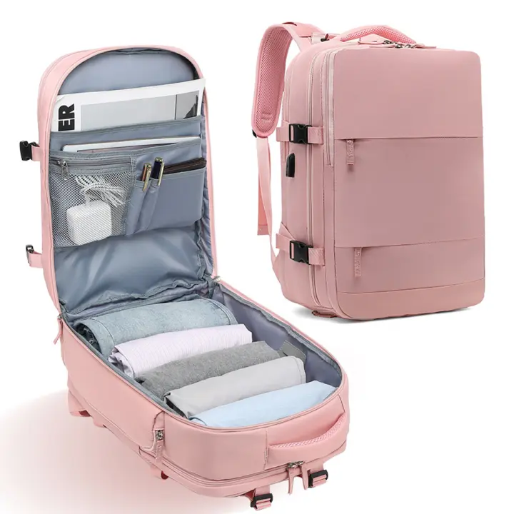 Mochara de Viaje ZP 40x20x25 para Ryanair - Maletas de Viaje Avion Cabin Bolsa de Cabina - Equipaje de Mano Cabina Avion-Mochara de Senderismo - 1