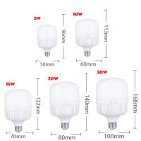 Bombilla LED E27 Super Brillante Luz De Día Para Cocina Garage Y Calle 5W/10W/15W/20W/30W Iluminación Interior Para Decoración Del Hogar - details 0