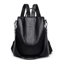 Mochila De Piel antirobo para Mujer, vintage Bolso de Hombre, mochila Viaje Alta capacidad - details 5