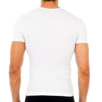Abanderado-Camiseta de fibra y manga corta para Hombre 0806