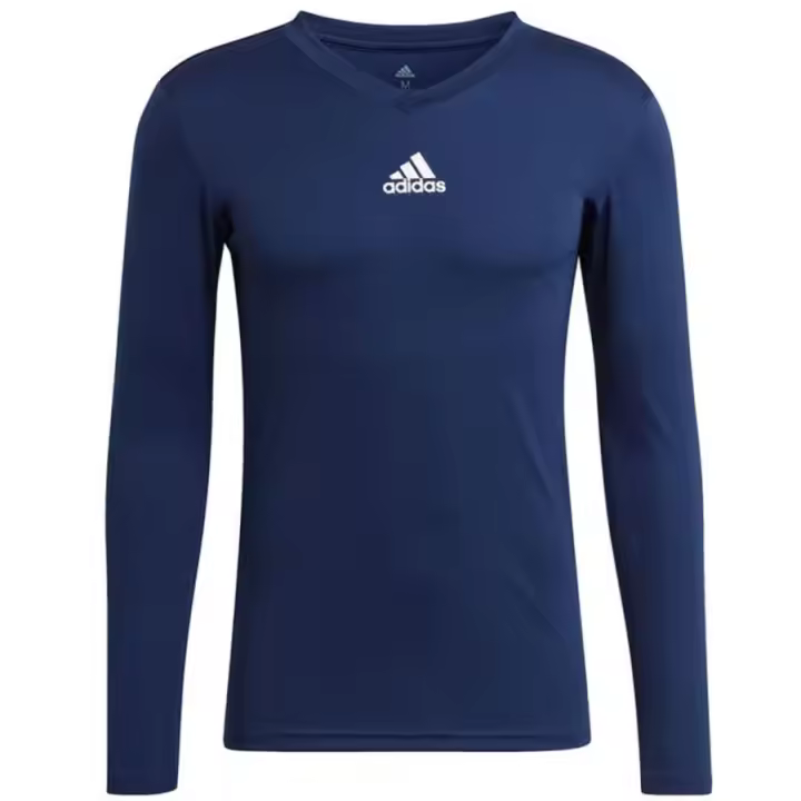 Adidas Team Base Tee M GN5675 – Camiseta térmica para hombre con ajuste ergonómico y tejido de alto rendimiento que proporciona soporte y calidez en climas fríos. - 1