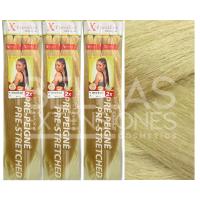 Bellas Extensiones - X-pression Ultra Braid Pre-Peigne / - 100% Kanekalon - (3 paquetes) - DISPONIBLE EN 38 COLORES - Extensión de pelo para hacer trenzas 116,84 cm, 160 g por paquete - Cabello sintetico 100% fibra sintética - Fibra trenzada - details 14