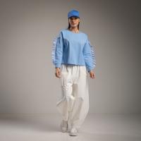 Sudadera mujer con rayas originales – estilo casual y moderno – WA Wild Animal – talla única - details 2