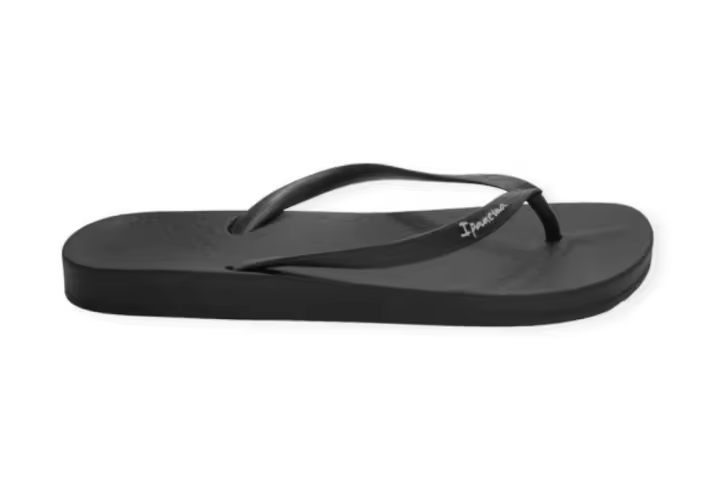 Ipanema IP81030 Chanclas ANATOMICA TAN para mujer en negro de piel vegana - 1