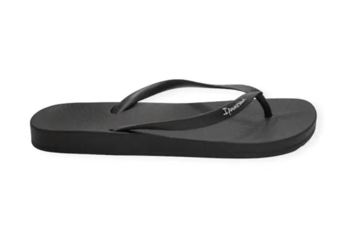 Ipanema IP81030 Chanclas ANATOMICA TAN para mujer en negro de piel vegana - 1