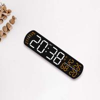 Reloj De Alarma LED Con Mostrador Digital Temporizador Cuenta Regresiva DST Botón De Sueño Auto Dimming Mostrador De Fecha Y Día De La Semana Dual 12/24H Reloj De Mesa Moderno - details 8