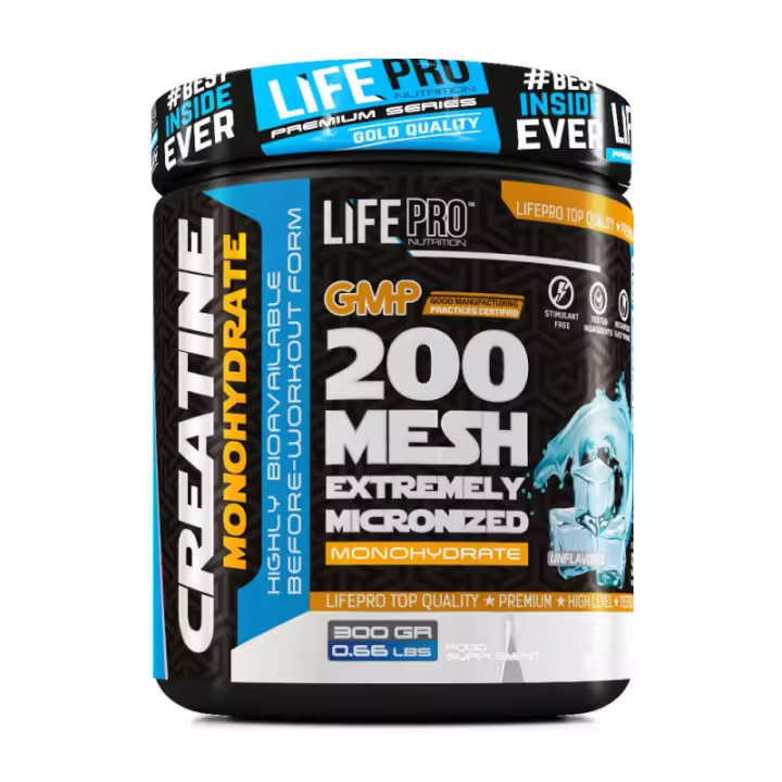 LIFE PRO CREATINE MONOHYDRATE 300G - 1