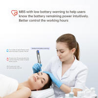 Dr. Pen Ultima M8S Wireless Profesional Derma Pen Para Crecimiento Del Cabello Con 2 Agujas Terapia Microneedle Anti-Backflow Micro Pen - details 10