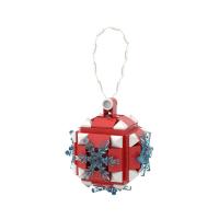 Bloques De Construcción De Navidad Con Colgante De Árbol De Navidad Y Personajes Como Santa Claus Yegua De Navidad Y Muñeco De Nieve Decoración De Ambiente De Navidad Sin Batería Para Adultos - details 6