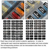 Porta Fusibles De Coche Y Barco 32V 100A Con Luz LED Indicadora 6/12 Maneras Bloque De Fusibles Plana Para Automóviles Y Camiones Electrónica De Automóviles - details 3