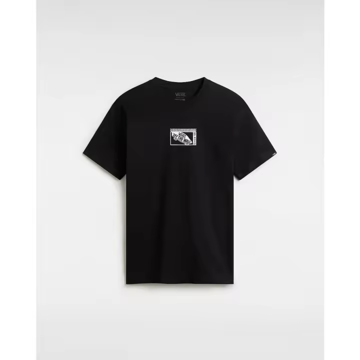 Camiseta Negra Vans Tech Box - 1