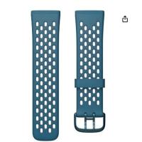 Correa Oficial Unisex para Fitbit Versa 3 y Sense - Hecha de Silicona Deportiva, Ideal para Actividades  y Entrenamiento - details 0
