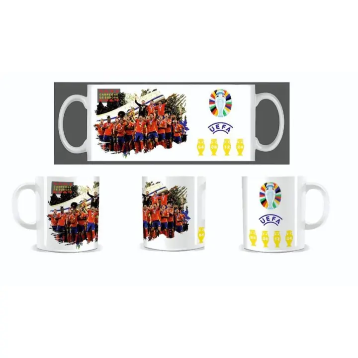 Camiseta Taza de la Selección Española: Disfruta tu bebida favorita con estilo - 1
